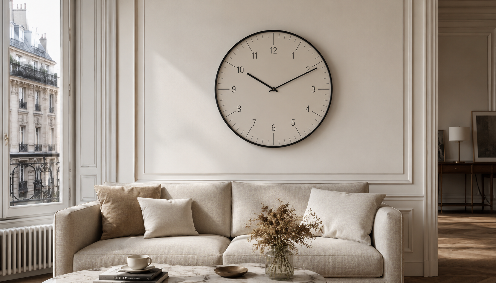 Grande Horloge Murale : comment choisir le bon format pour votre intérieur