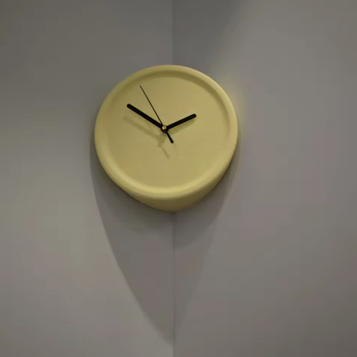 Horloge Murale Silencieuse 18 cm Coin de Mur — 32 modèles