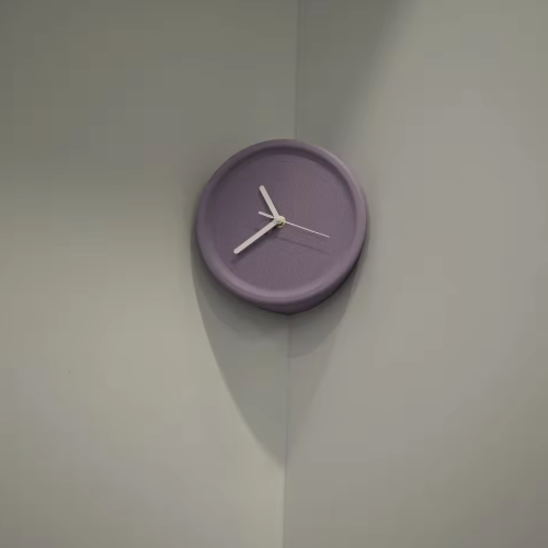 Horloge Murale Silencieuse 18 cm Coin de Mur — 32 modèles