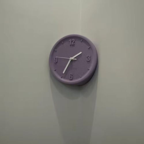 Horloge Murale Silencieuse 18 cm Coin de Mur — 32 modèles