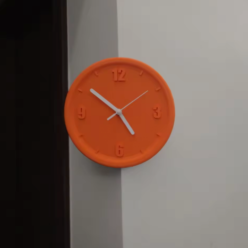 Horloge Murale Silencieuse 18 cm Coin de Mur — 32 modèles