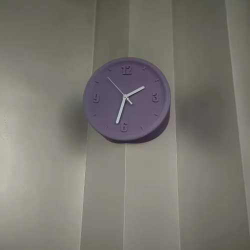 Horloge Murale Silencieuse 18 cm Coin de Mur — 32 modèles