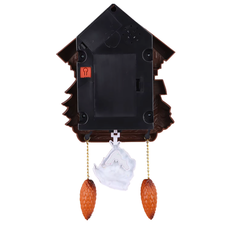 Horloge Murale Coucou Maison Forêt Pendule – 32 cm