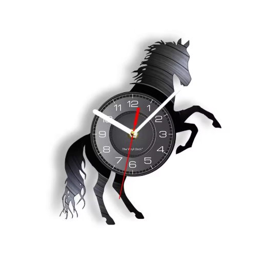 Horloge Murale Vinyle 30 cm Silencieuse — 15 Modèles