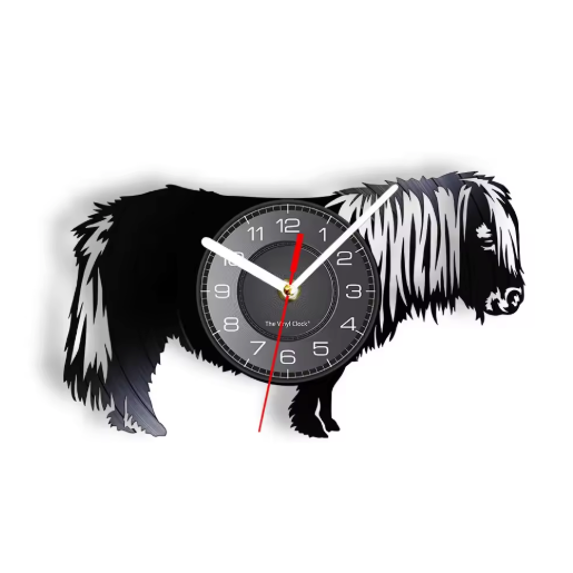 Horloge Murale Vinyle 30 cm Silencieuse — 15 Modèles