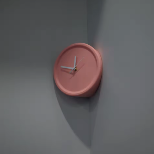 Horloge Murale Silencieuse 18 cm Coin de Mur — 32 modèles