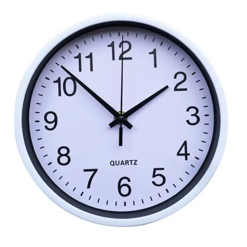 Horloge Murale Ronde Silencieuse – 20 cm – 7 Modèles
