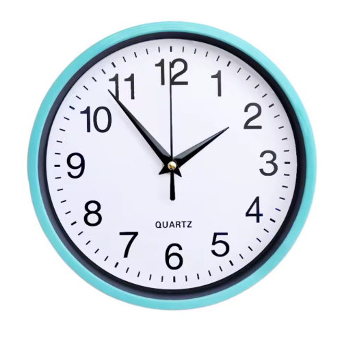 Horloge Murale Ronde Silencieuse – 20 cm – 7 Modèles