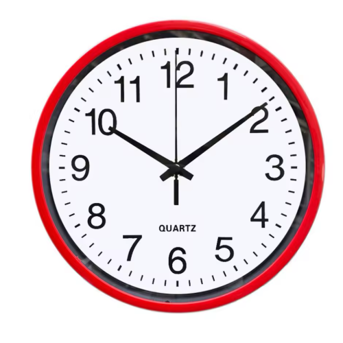 Horloge Murale Ronde Silencieuse – 20 cm – 7 Modèles