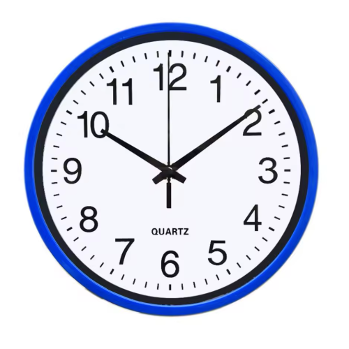 Horloge Murale Ronde Silencieuse – 20 cm – 7 Modèles