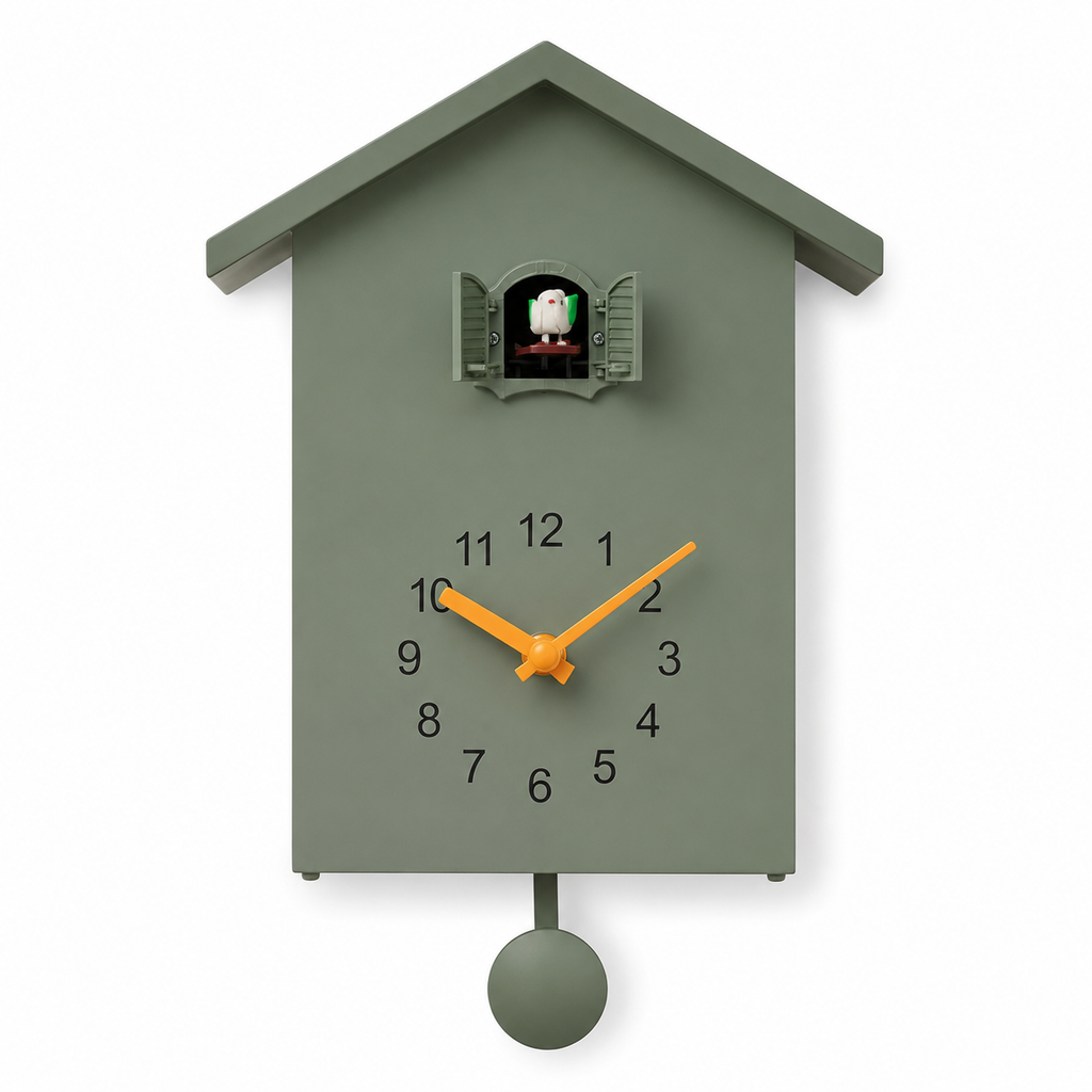 Horloge Murale Coucou Maison Pendule Sonnerie Horaire – 5 Modèles