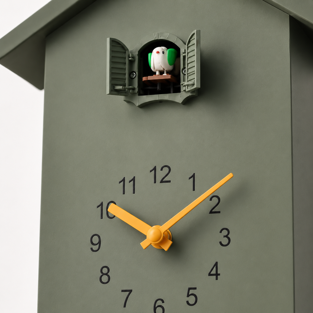 Horloge Murale Coucou Maison Pendule Sonnerie Horaire – 5 Modèles
