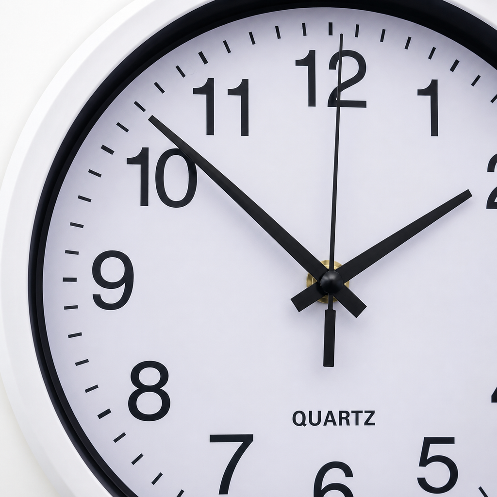 Horloge Murale Ronde Silencieuse – 20 cm – 7 Modèles