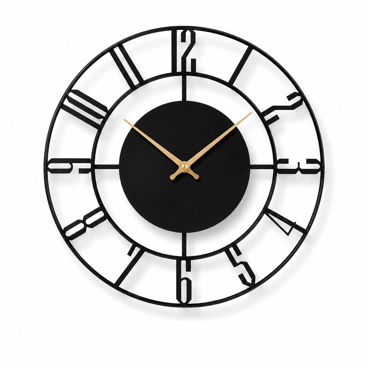 Horloge Murale Industrielle Acrylique Silencieuse – 30 cm