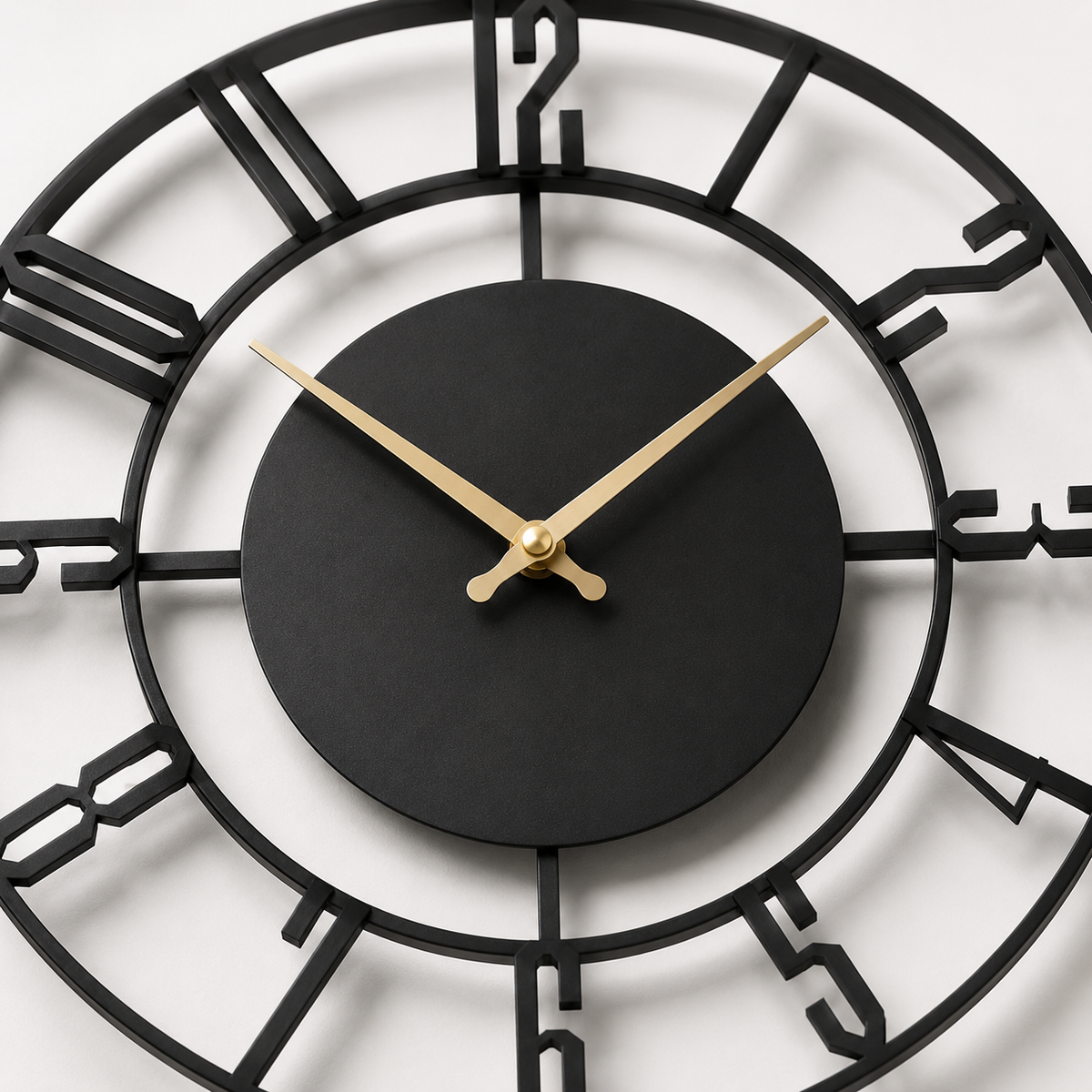 Horloge Murale Industrielle Acrylique Silencieuse – 30 cm