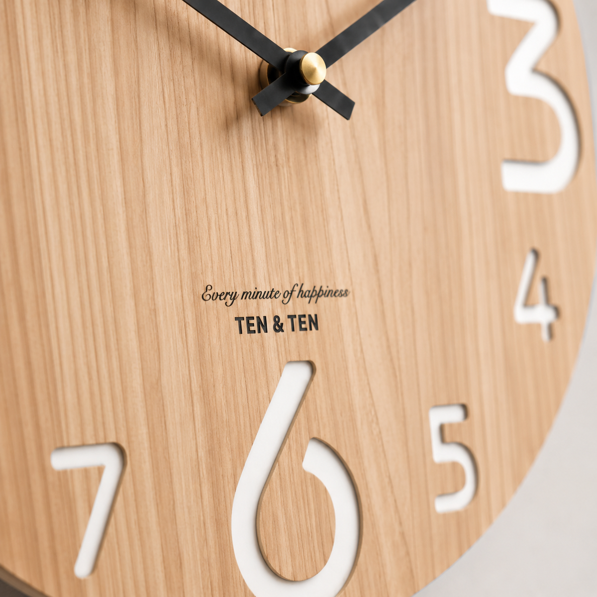Horloge Murale Ronde Bois MDF 30cm 8 Modèles