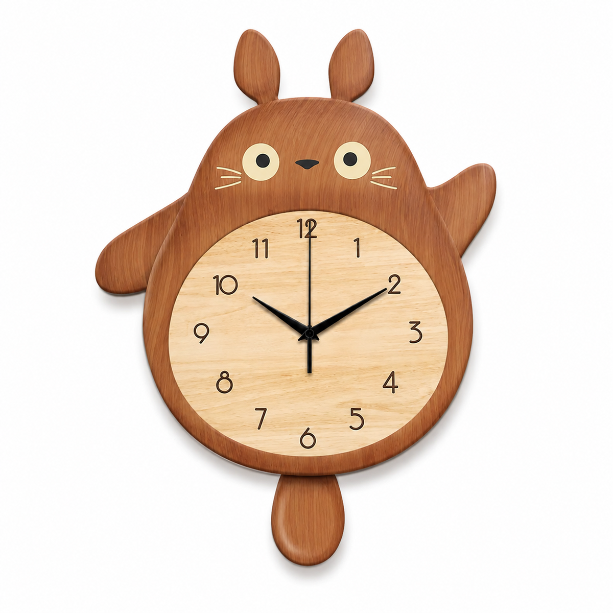 Horloge Murale Enfant Personnage Animé Pendule 35x46cm