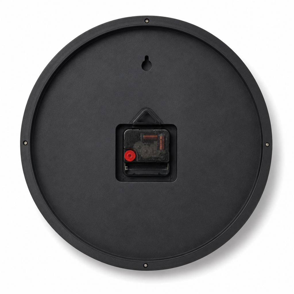 Horloge Murale Bois Style Américain Silencieuse — 2 Tailles
