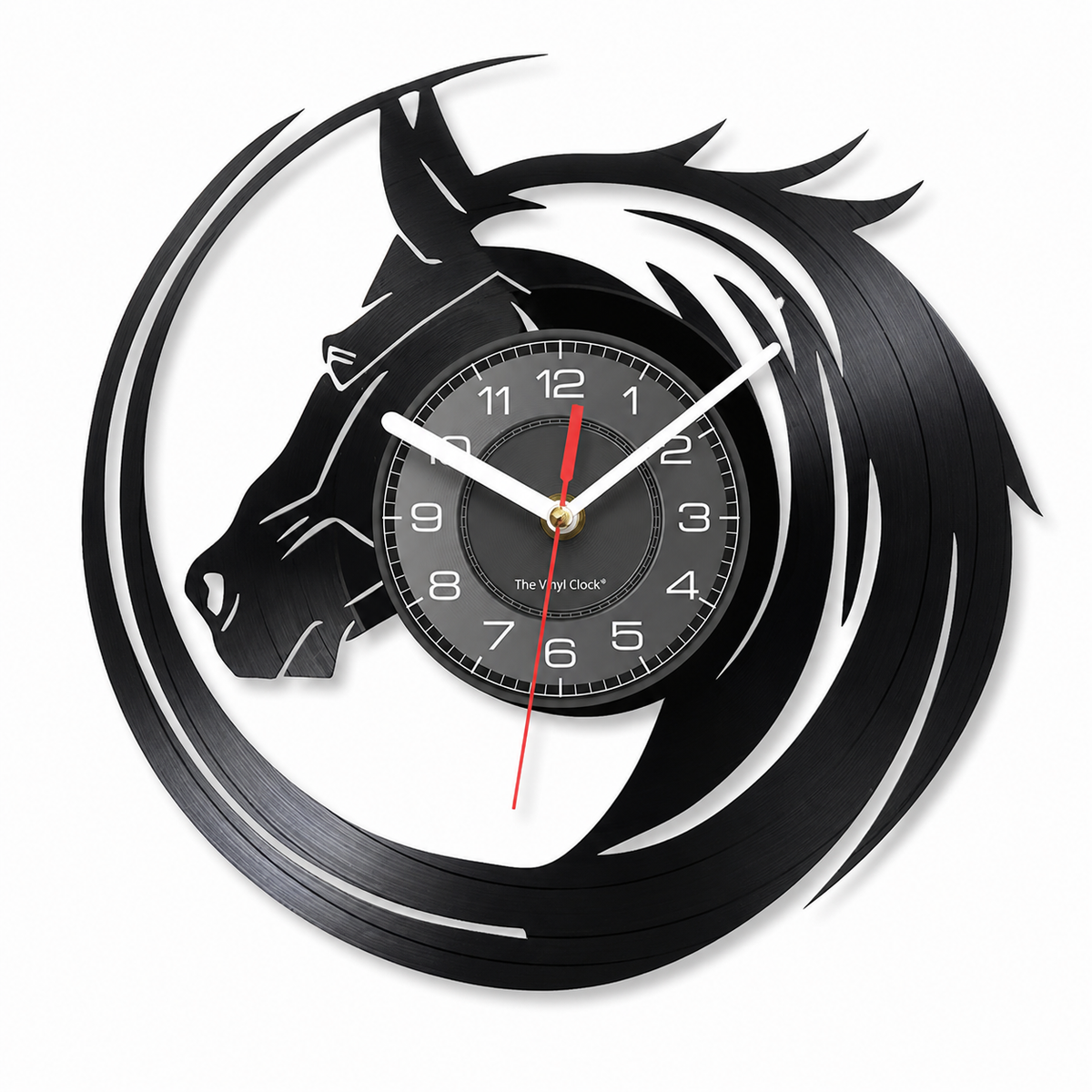 Horloge Murale Vinyle 30 cm Silencieuse — 15 Modèles