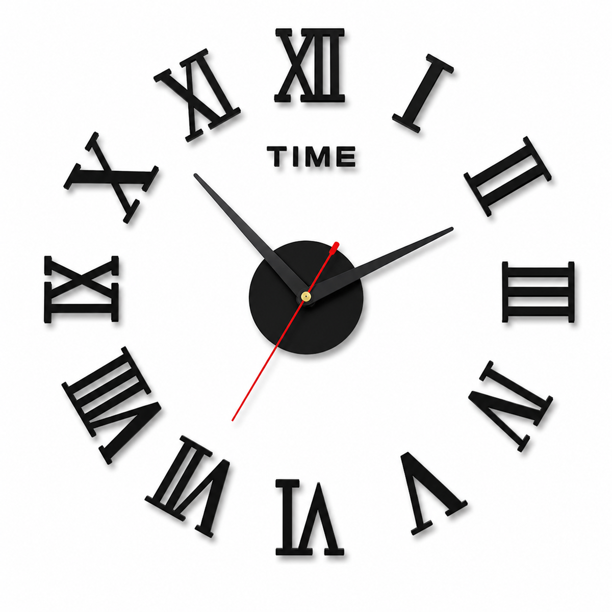 Horloge Murale Acrylique 40 cm Silencieuse — 3 Modèles