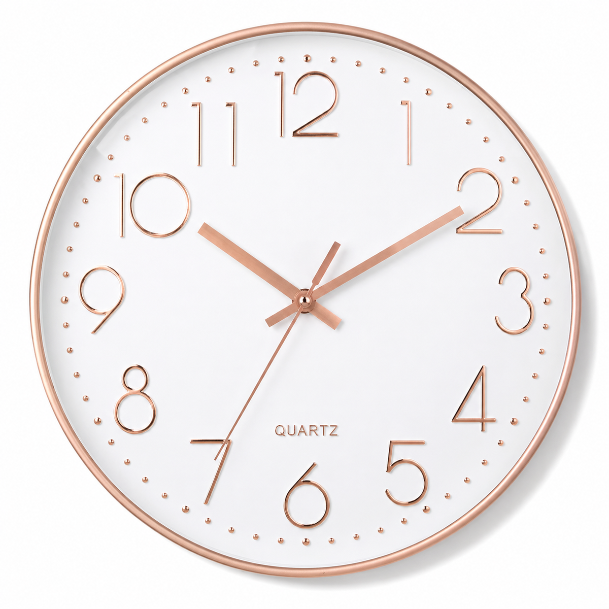 Horloge Murale Moderne Silencieuse 20 cm — 5 Modèles