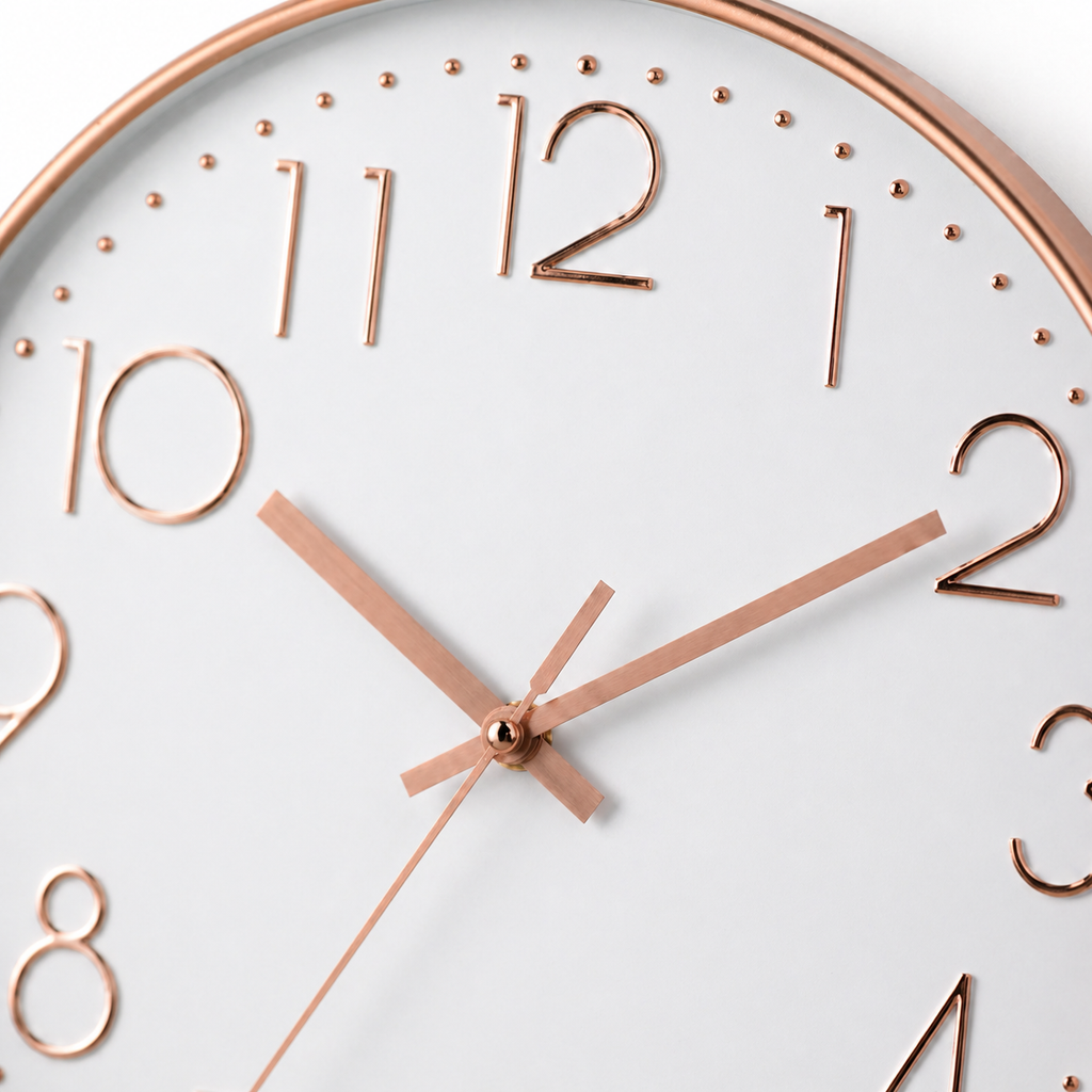 Horloge Murale Moderne Silencieuse 20 cm — 5 Modèles