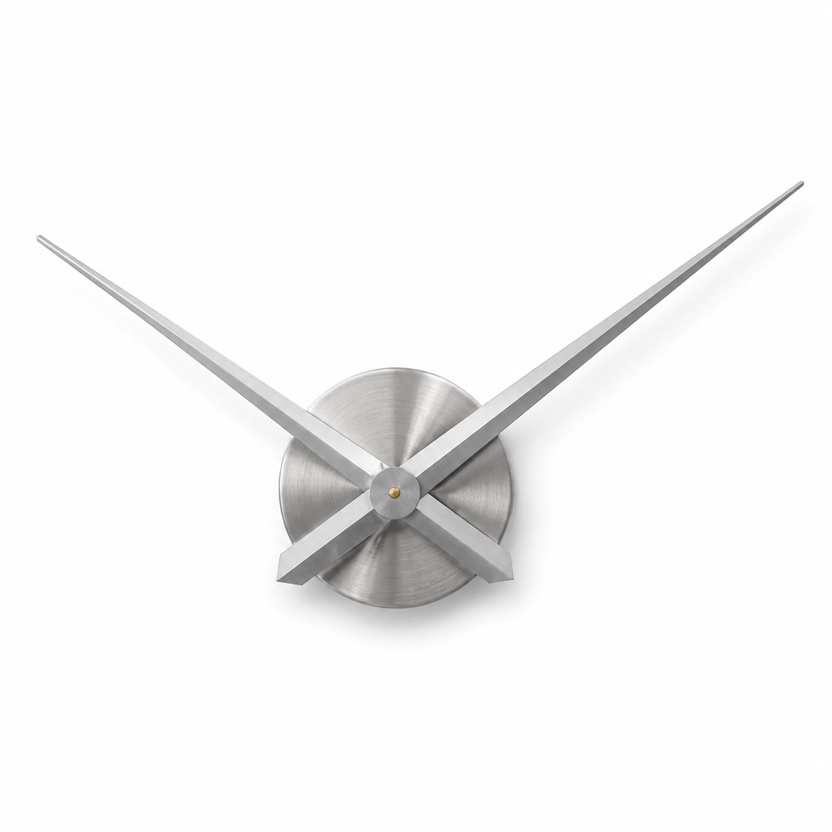 Horloge Murale Design Métal Grandes Aiguilles 38 cm — 3 Coloris