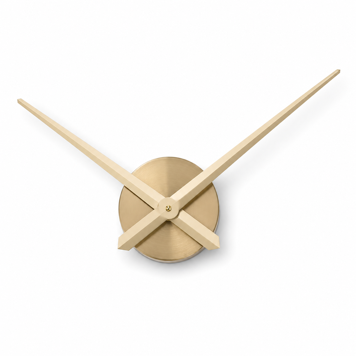 Horloge Murale Design Métal Grandes Aiguilles 38 cm — 3 Coloris