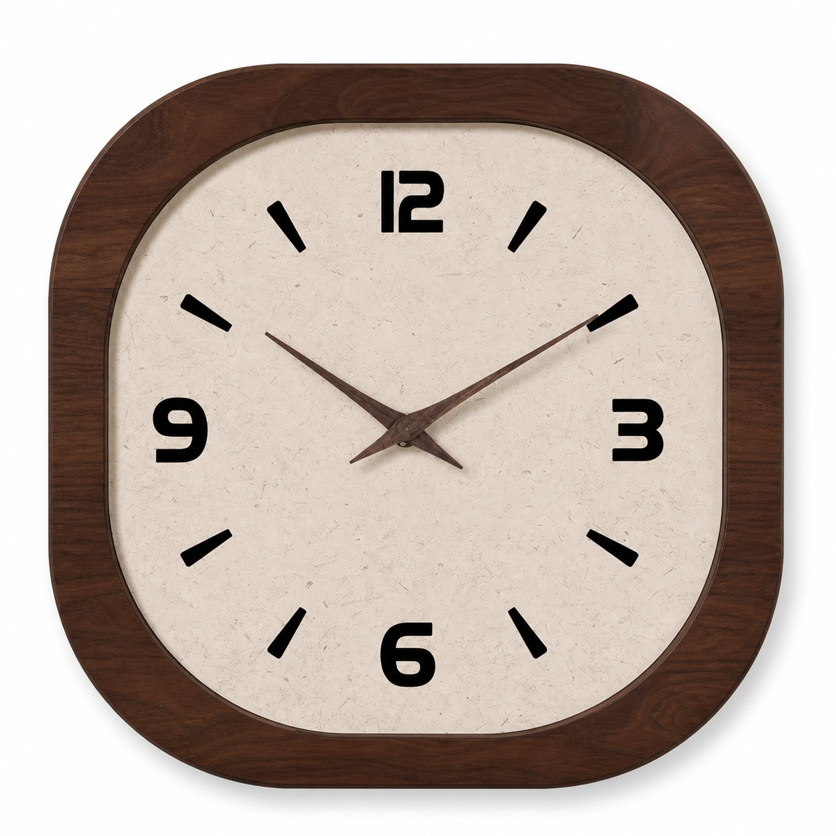 Horloge Murale Bois Silencieuse — 3 Tailles