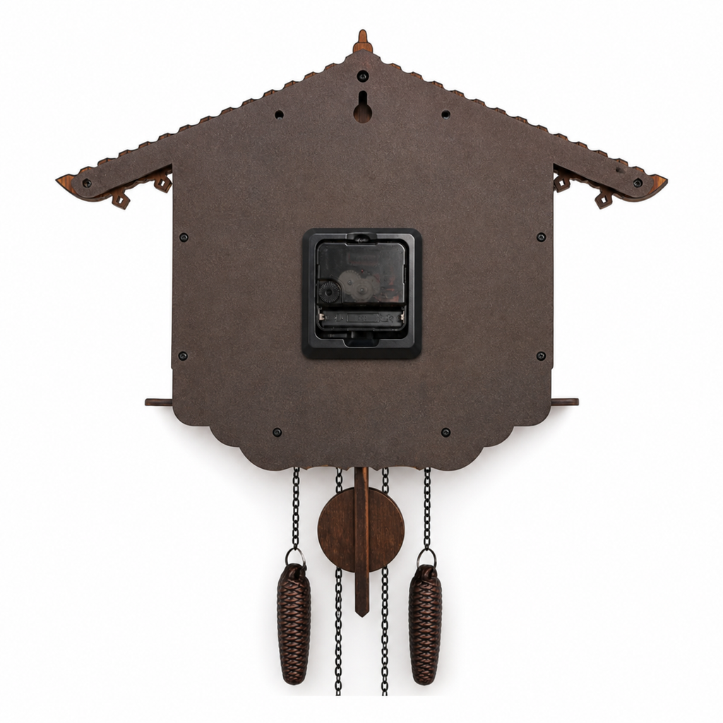 Horloge Murale Coucou Pendule Sonore — 2 Modèles