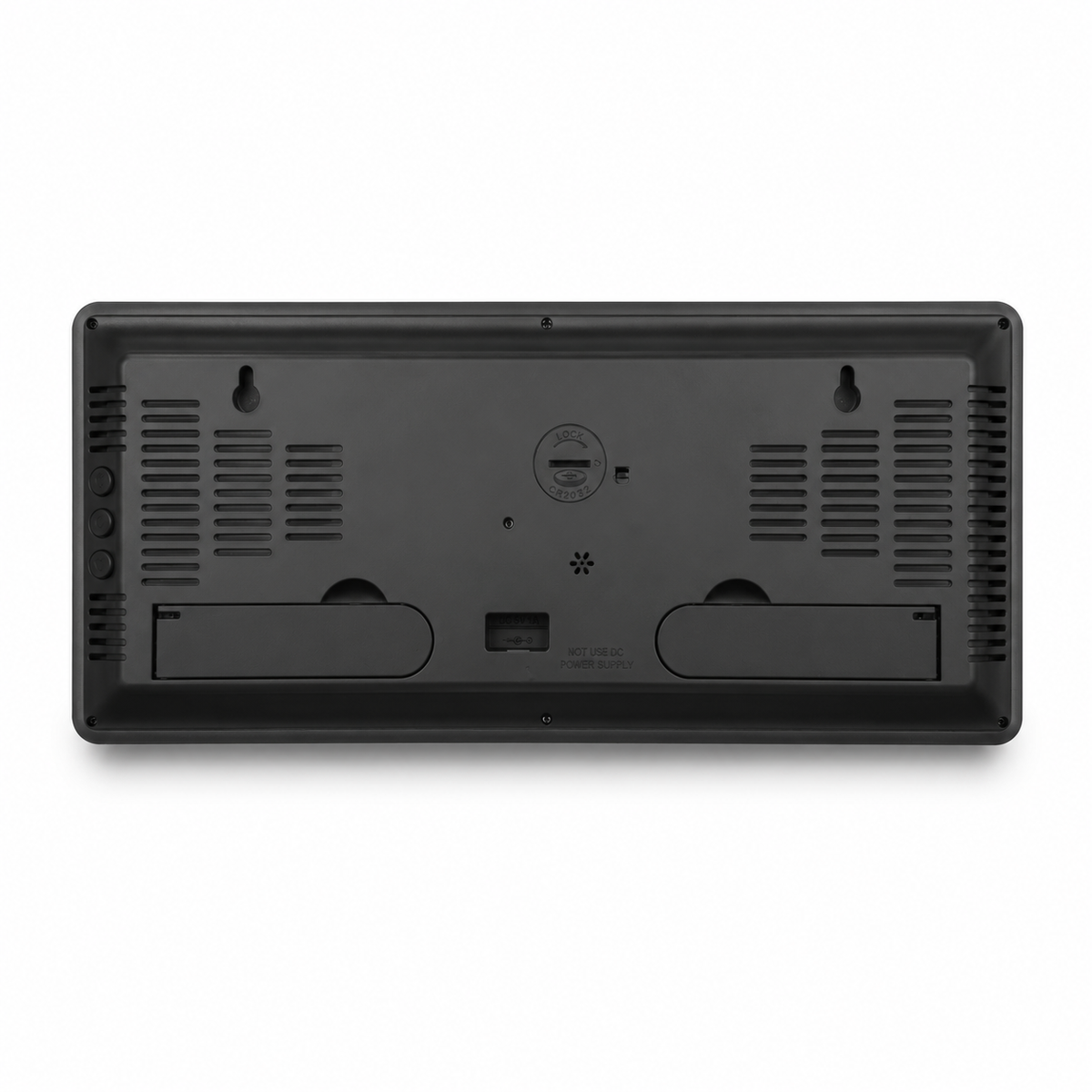 Horloge Murale Numérique LED 36,3cm Température Hygrométrie 3 Modèles