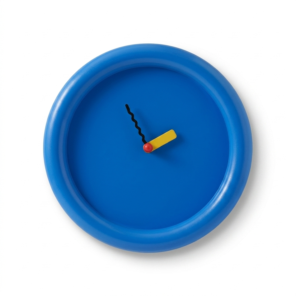 Horloge Murale Ronde Silencieuse 30 cm — 4 Coloris