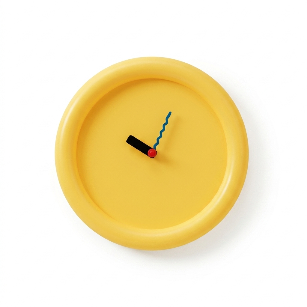 Horloge Murale Ronde Silencieuse 30 cm — 4 Coloris