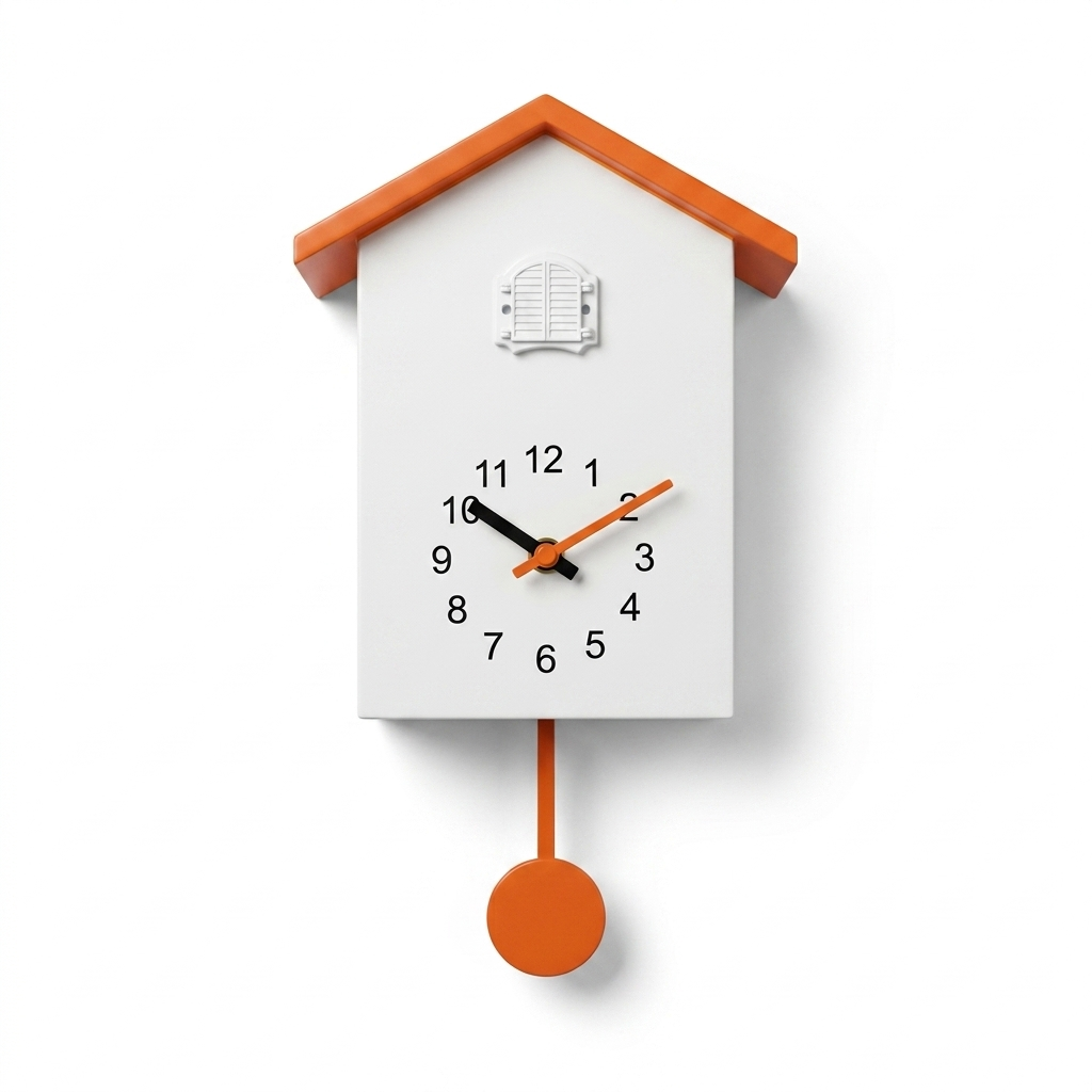 Horloge Murale Coucou Maison Pendule Sonnerie Horaire – 5 Modèles